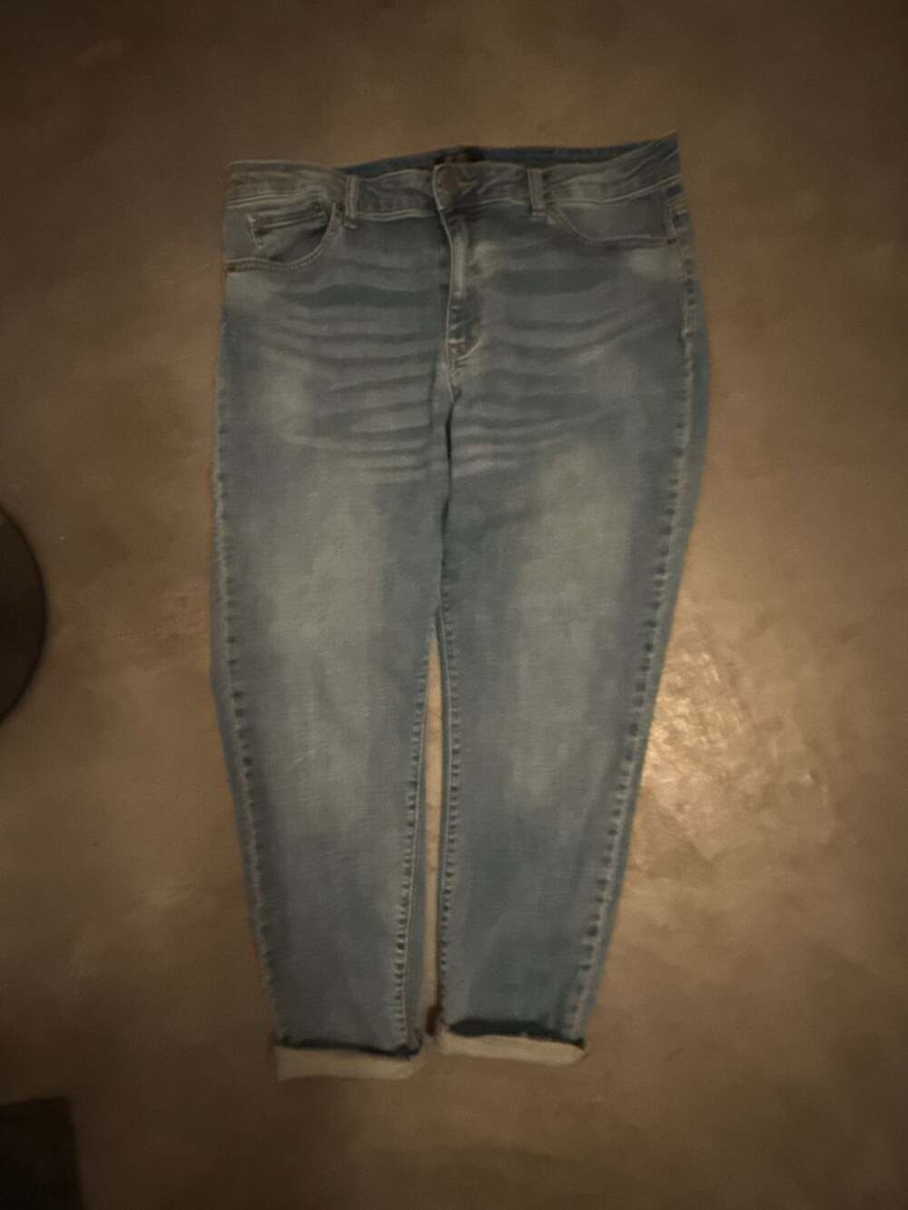 Frye Skinny Jeans Size 14 Blue Denim Mid Rise Stretch